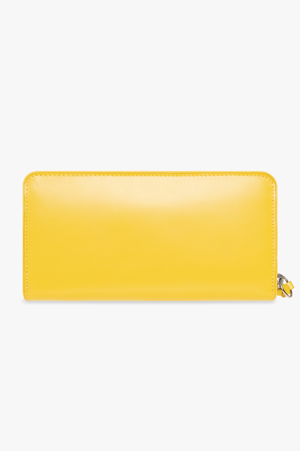 DRIES VAN NOTEN | YELLOW LEATHER ZIPPED WALLET 財布 Dries Van Noten Women's' Zip-Around Leather Wallet in Black